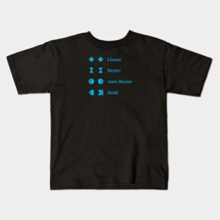 Main Types of Keyframes Kids T-Shirt